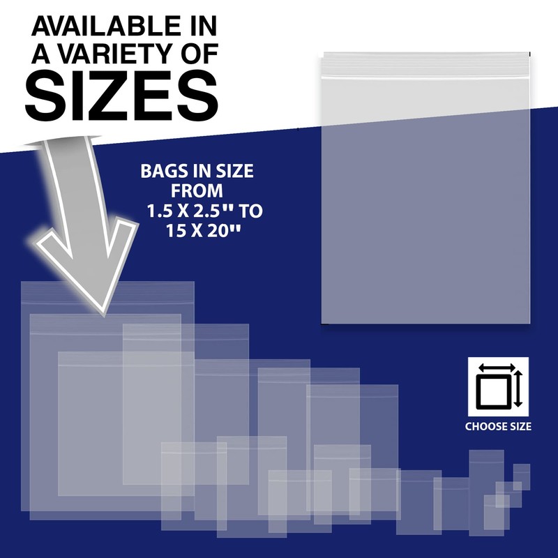 Sabco 100 Grip Seal Bags 10" x 14" | Reusable