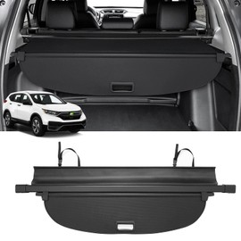 Powerty Cargo Cover for 2017-2021 2022 Honda CR-V CRV Accessories Trunk Cover Retractable Trunk Shielding Shade Cargo Luggage Cover No Gap(Not Fit Honda HR-V)