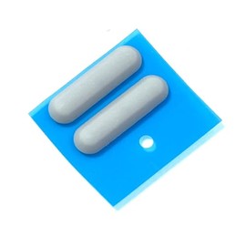 ZAHARA Rubber Foot Strips for Lenovo Slim 7 Prox 14IAH7 Yoga Slim 7 Prox 14IAH7 82TK JS475 Rubber Feet/Rubber Foot/Bottom Cover Rubber Foot Strips Feet Pad (Short Sole)