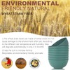 Homienly Cereal Bowl Set, Wheat Straw Fiber Unbreakable Lightweight Bowls