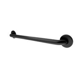 Kingston Brass DR114240 Americana 24" Grab Bar, 1-1/4" Diameter, Matte Black