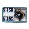 Urban Tokyo Japanese Style Cube Shape 20oz Porcelain Tea Set
