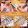 Halloween Glitter Stick Duo, Orange Pink and Purple Gold