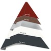SixBros. Aluminium eaves sheet, gutter hanging, gutter plate, roof plate,