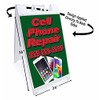 Cell Phone Repair (24" X 36") Standard A-Frame Signicade, Includes