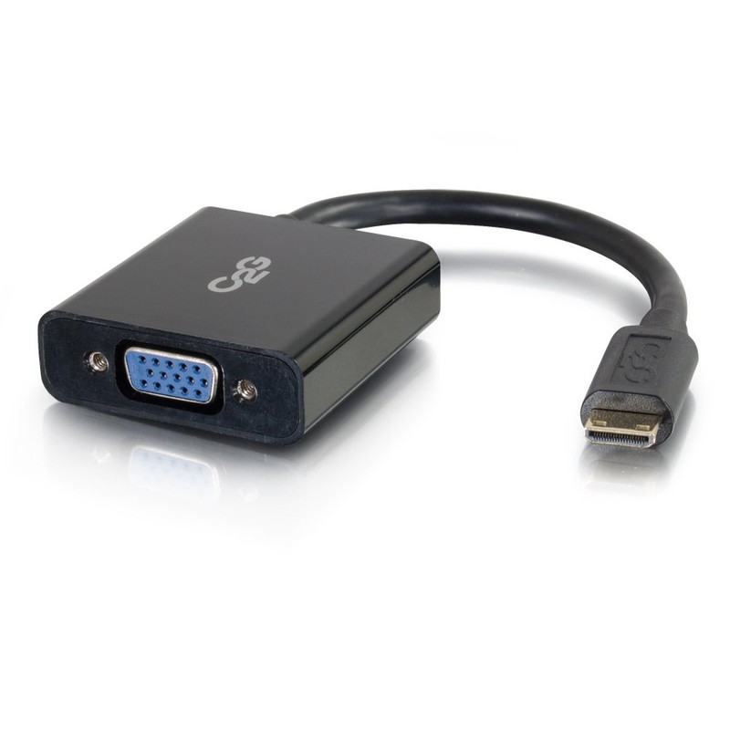 C2G 41350 HDMI Male to VGA Female Adapter Converter Dongle,