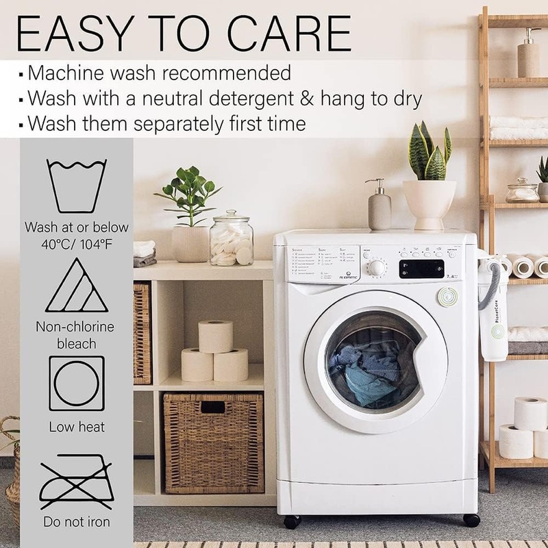 ASTREA TEXTILES Bath Mat for Bathroom, Floor Rug, 100% Cotton,