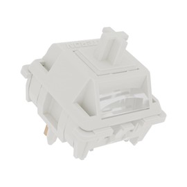 Linear Silent Mechanical Keyboard Switches，48gf Tactile Switches for Gaming Mechanical Keyboards，5 Pins Stem Pre Lubed Key Switches Compatible with MX Keycaps for Gaming Keyboard (70x Switches)