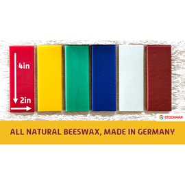 Stockmar Decorative Modelling Beeswax - 6 Colors - 100x40 mm