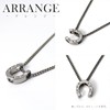 Leger T215 Horseshoe Horseshoe Pendant, Medium, Titanium Top, Made in