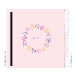 Agenda Semestral 2025, Organiza tu Vida con Estilo, planificador diario semanal mensual de 6 meses (Julio a Diciembre 2025, 20x20 cm, planificación efectiva, hoja diaria, planners mensuales, hojas de notas, stickers, Pasta dura con espiral, Encuadernació