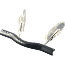 Switch It! Original Universal Nose Bridges & Comfort Pads for Switch It! Glasses - Perfect Fit, Skin-friendly, Durable, black