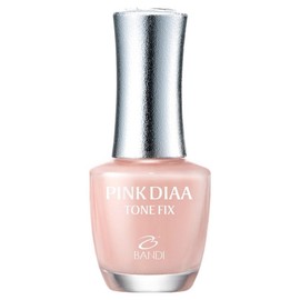 BANDI Nail Cure Pink Diamond Tone Fix Nail Nutrient Nude Light Tone Up, 7ml, 1 Piece / 반디BANDI 네일큐어 핑크다이아 톤픽스 손톱영양제 누드빛톤업, 7ml, 1개