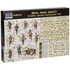 Masterbox 1:35 Scale US Soldiers, Operation Overlord Move, Move, Move!
