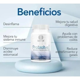 Probiolive Livenat | Probioticos | Salud Intestinal Sin Sabor