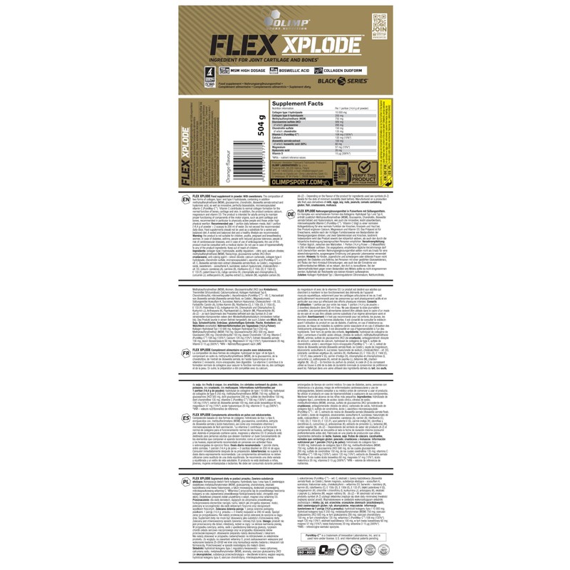 Flex Power Olimp Sport Nutrition 504 g/1.11 lbs, 8 oz