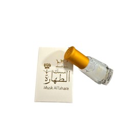 Musk Al Tahara – Pure White Arabian Perfume Oil | Premium Long-Lasting Fragrance | Alcohol-Free | Fresh & Elegant | 1 Pack (6ml) for Women
