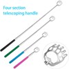 Rascador de Espalda Telescópico Portátil de Metal Extensible con Garra