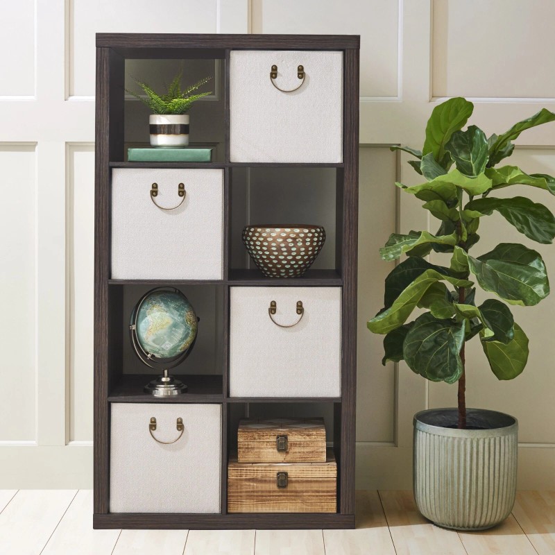 Better Homes and Gardens 8 Cube Storage Organizer, Multiple Finishes