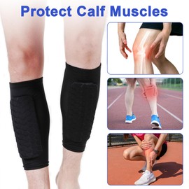 Shin Pads Skiing, 1 Pair Shin Pads for Football, Shindefender Shin Guards, Collision Protection for Football, Shin Pads Cover for Sports for Children and Adults (Black, S)