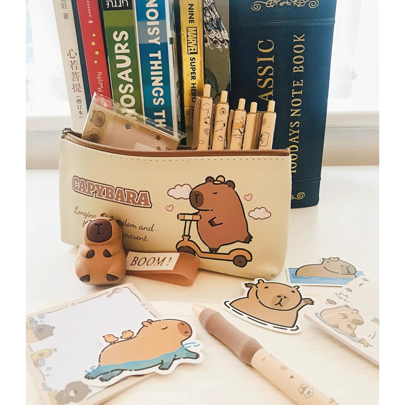 Joylio Capybara Stationery Set – Cute stationery set include capybara
