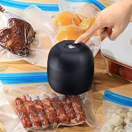 Jar Vacuum Sealer,Vacuum Sealing Machine - Automatic Jar Vacuum Sealer Electric Jar Vacuum Sealer Kit for Wide Regular Mouth Canning Jar