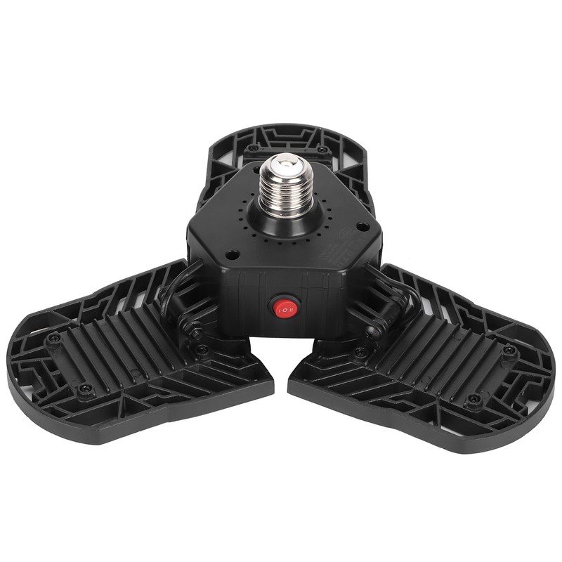 E27/E26/B22 LED Folding Garage Light 60W Radar Light Sensation Deformable