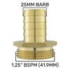Solid Brass Pipe hosetails to Male bsp Thread for Pumps,Filters