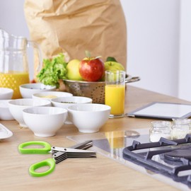 Food Cutting Scissors - Metal Kitchen Cutter Kitchen Scissors for Food - Home Multifunctional Cooking Shears Chopping Scissors for Onions Coriander Garlics