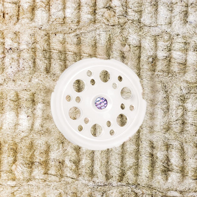 Taiyin 500 Pcs 1.77 Inch/ 45 mm Plastic Washers Foam