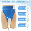 DWCHECK Wearable Urine Collection Bag for Women,Condom Catheters External Reusable