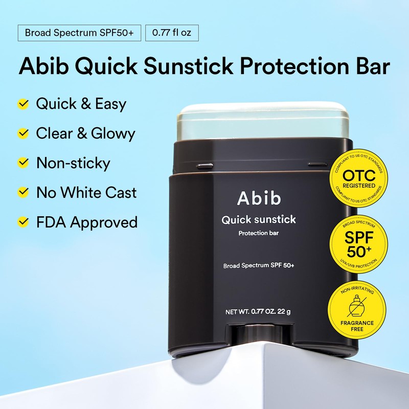Abib Airy & Quick Sunstick DUO Broad Spectrum SPF50+ 1.58