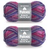Patons Kroy Socks Yarn, 2-Pack, Purple Haze