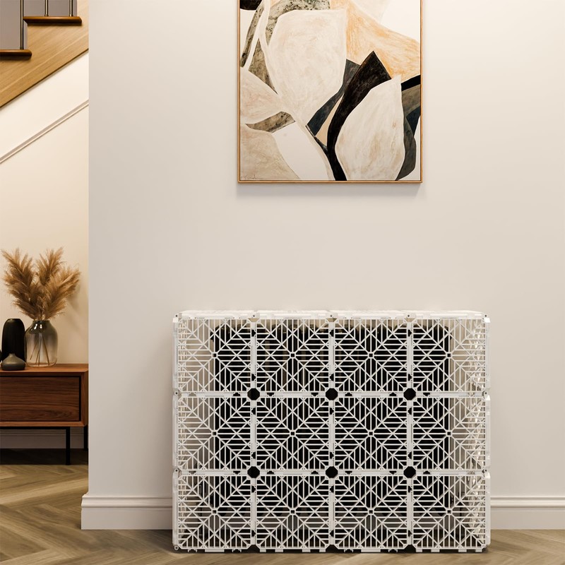 Somcthao 12-Pack Radiator Cover for Home - Safety Easy Snap