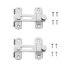 2 Pieces Stainless Steel Flip Latch with Fixing Screws for