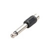 Kjzeex 6 Pack 6.35mm Male Mono Jack Plug to RCA