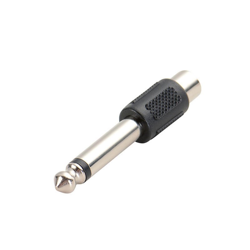 Kjzeex 6 Pack 6.35mm Male Mono Jack Plug to RCA
