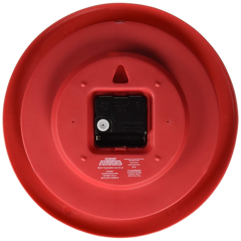 4SGM PJ Masks 10" Round Wall Clock Standard, Multicolor