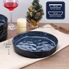 LIANYU 33oz Pasta Bowls Sets of 4, Wide Shallow Stoneware