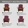 Easy-Going Stretch Wingback Chair Sofa Slipcover 1-Piece Sofa Cover Furniture