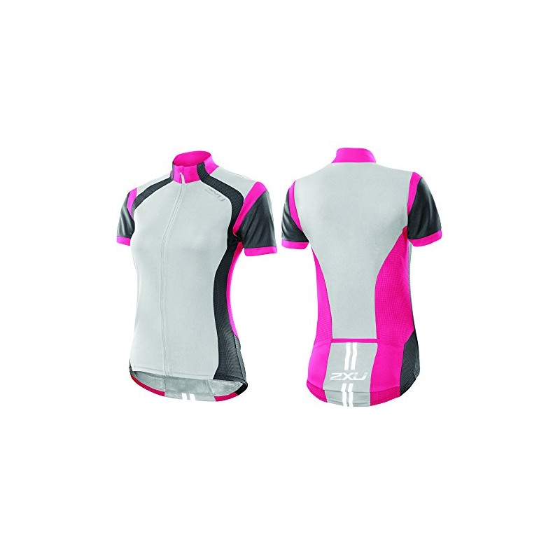 2 x u Women 's Active Cycle Jersey, Damen, Concrete