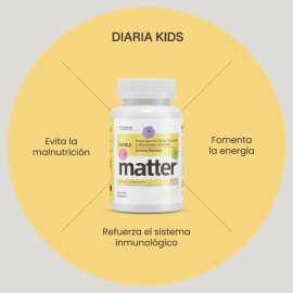YOU MATTER - Diaria Kids - Multivitamínico Infantil, 60 Gomitas sabor cereza