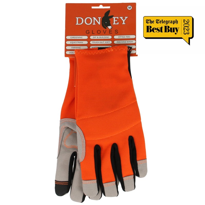 Donkey Works Gardening Gloves, Multifunctional Gloves for Gardening, DIY, Housework,