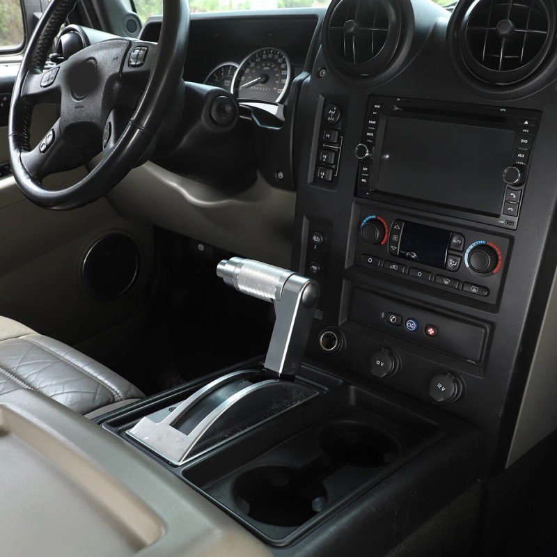 MXtech-23 Aluminum Center Console Gear Shifter Cover For Hummer H2