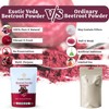 EXOTIC VEDA Organic Beetroot Powder 100g(3.53oz) | 100%Pure Beet Root