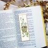 FREEBLOSS 6 Set Cross Stitch Bookmark Kit - Flowers Patterns,
