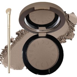 Okerker Cool Toned Contour Palette with Mirror, Taupe Grey Contour Powder for Fair Pale Light Cool Toned Skin, Nose Contouring Bronzer Powder with Nose Contour Brush