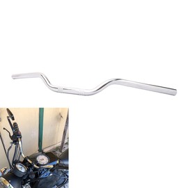 AnXin 7/8" 22MM Drag Handlebars Tracker Handle Bars Universal For Sportster XL 883 1200 Bobber Custom Chopper Softail Dyna Euro Style Chrome