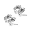 Tool Box Locks with Keys, 4Pack Keys Alike 5/8 Inch