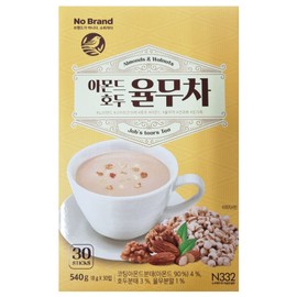 Almond Walnut Adlay (Job's Tear) Tea Powder 540g (18g x 30T) Healthy Korean Tea with Natural Ingredients